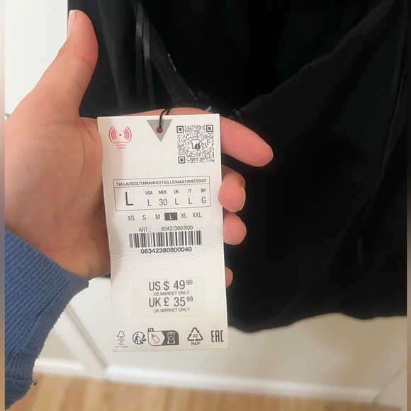 Zara black halter - Picture 2 of 4